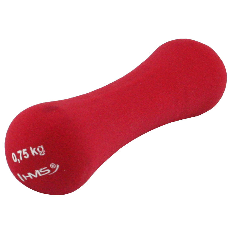 Gantera neopren HMS 0.75kg FitLine Training