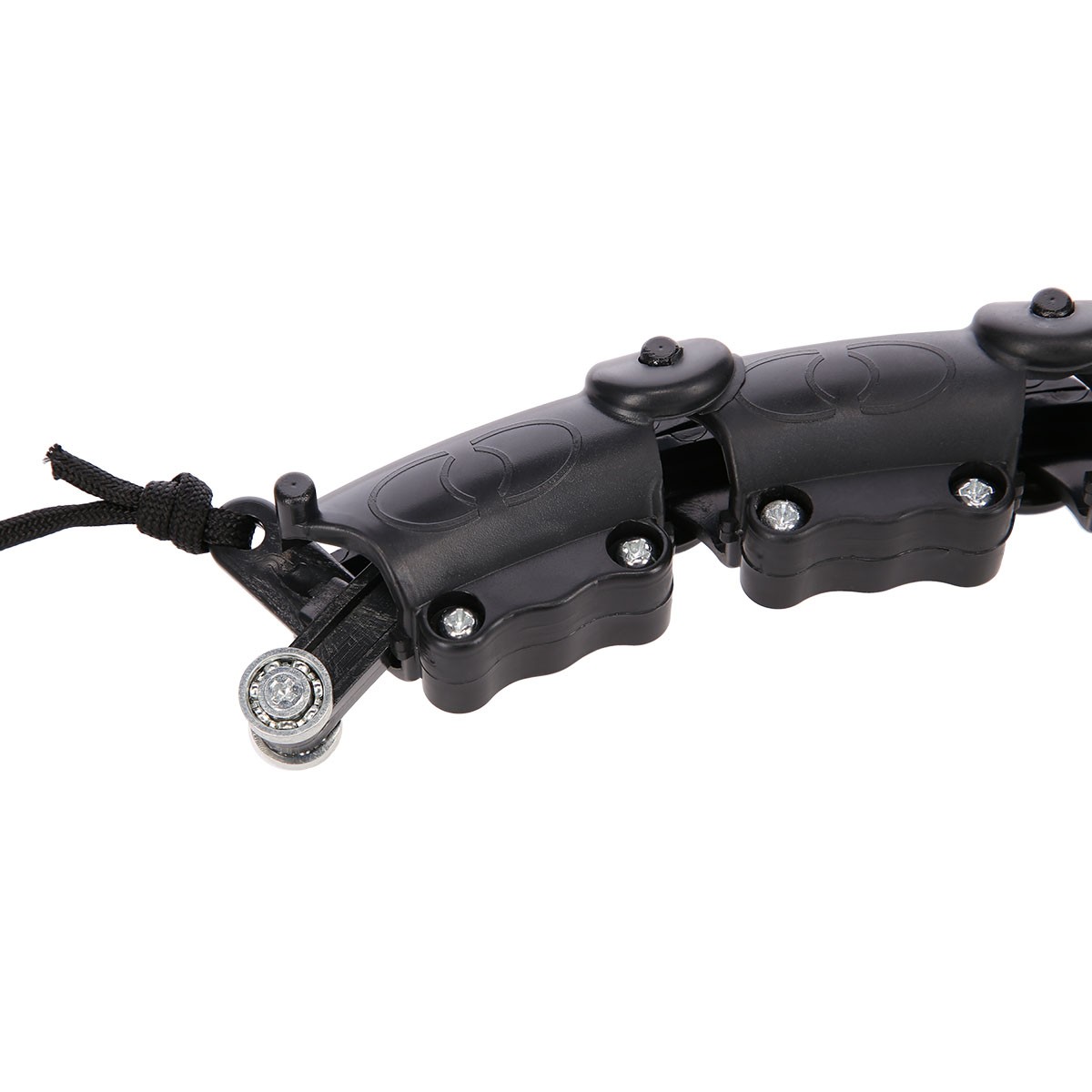 Cerc Hula Hoop cu Greutate HMS HHW02 43 cm, Negru FitLine Training