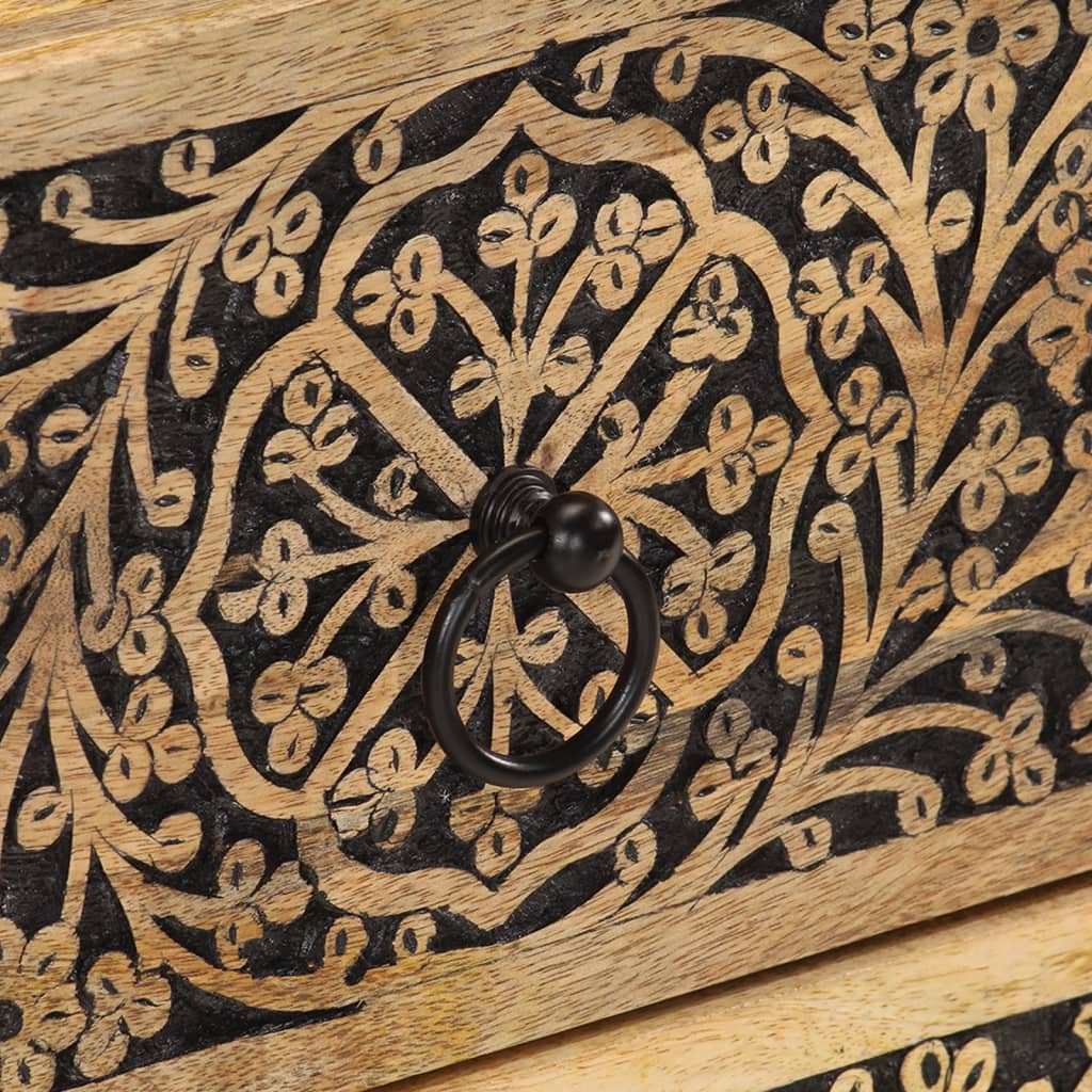 Noptieră, 40x33x46 cm, lemn masiv de mango   GartenMobel Dekor