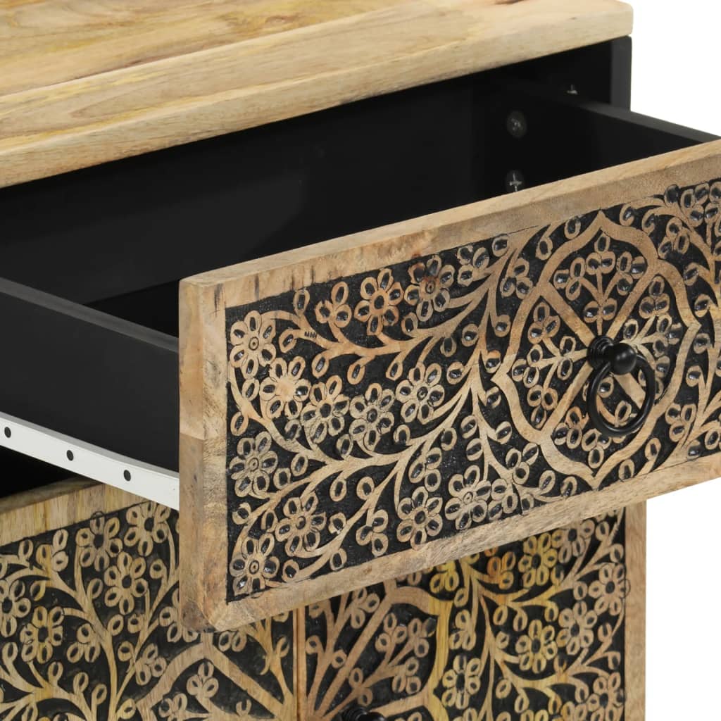 Noptieră, 50x33x60 cm, lemn masiv de mango GartenMobel Dekor