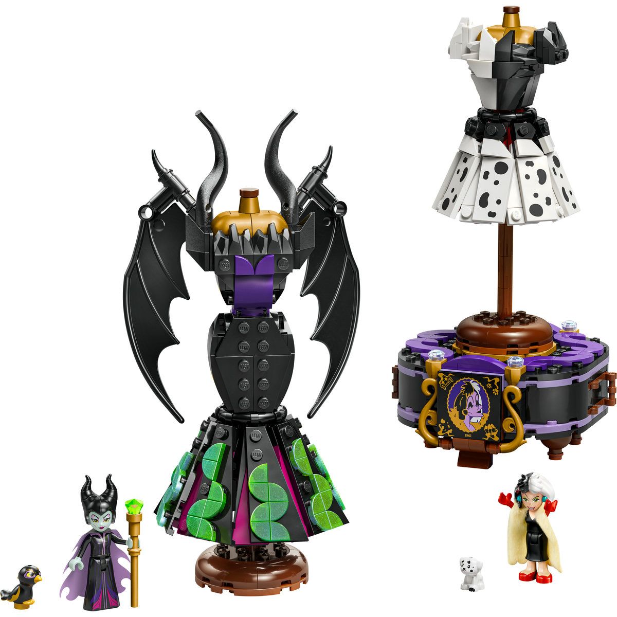 LEGO DISNEY ROCHIILE LUI MALEFICENT SI CRUELLA DE VIL 43262 SuperHeroes ToysZone