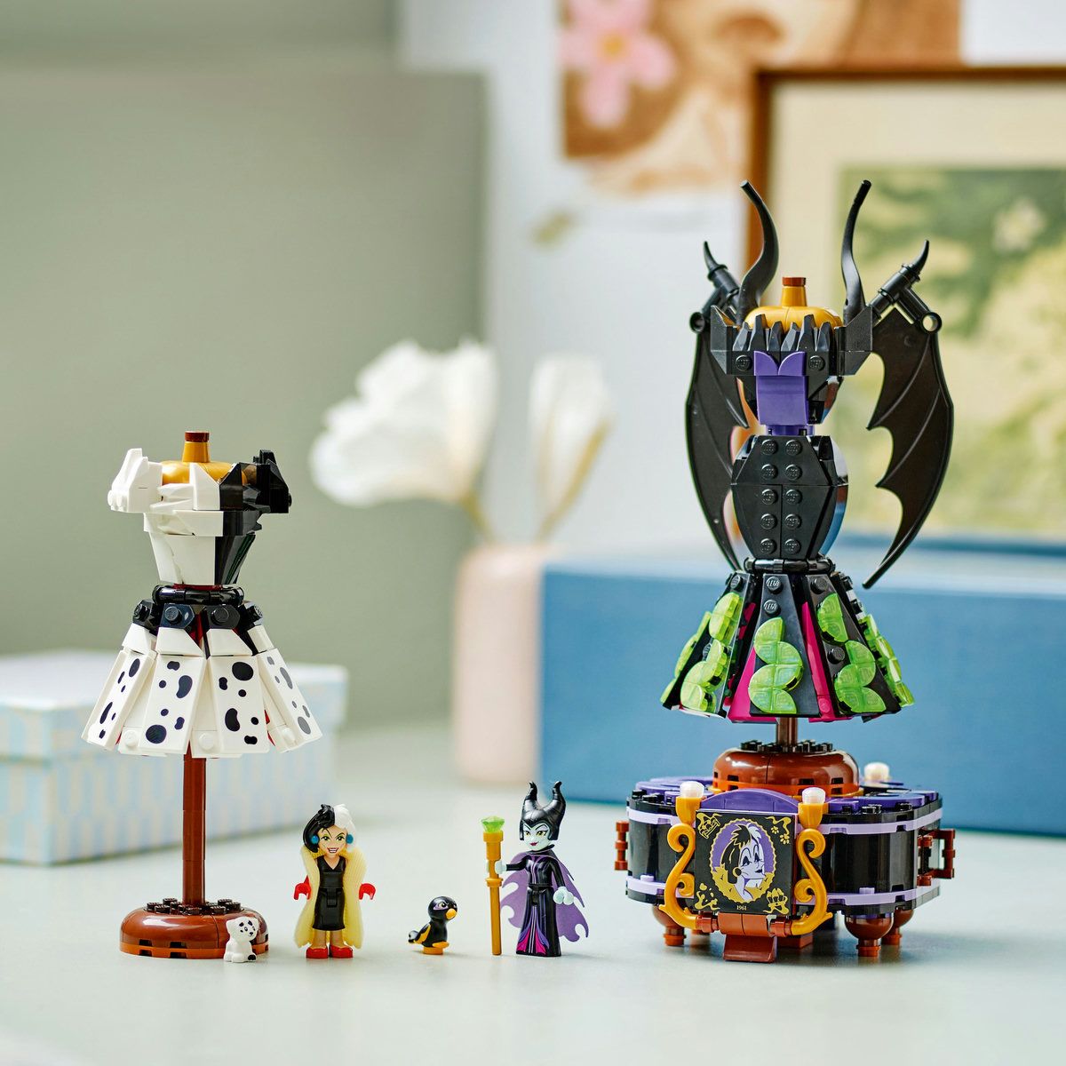 LEGO DISNEY ROCHIILE LUI MALEFICENT SI CRUELLA DE VIL 43262 SuperHeroes ToysZone