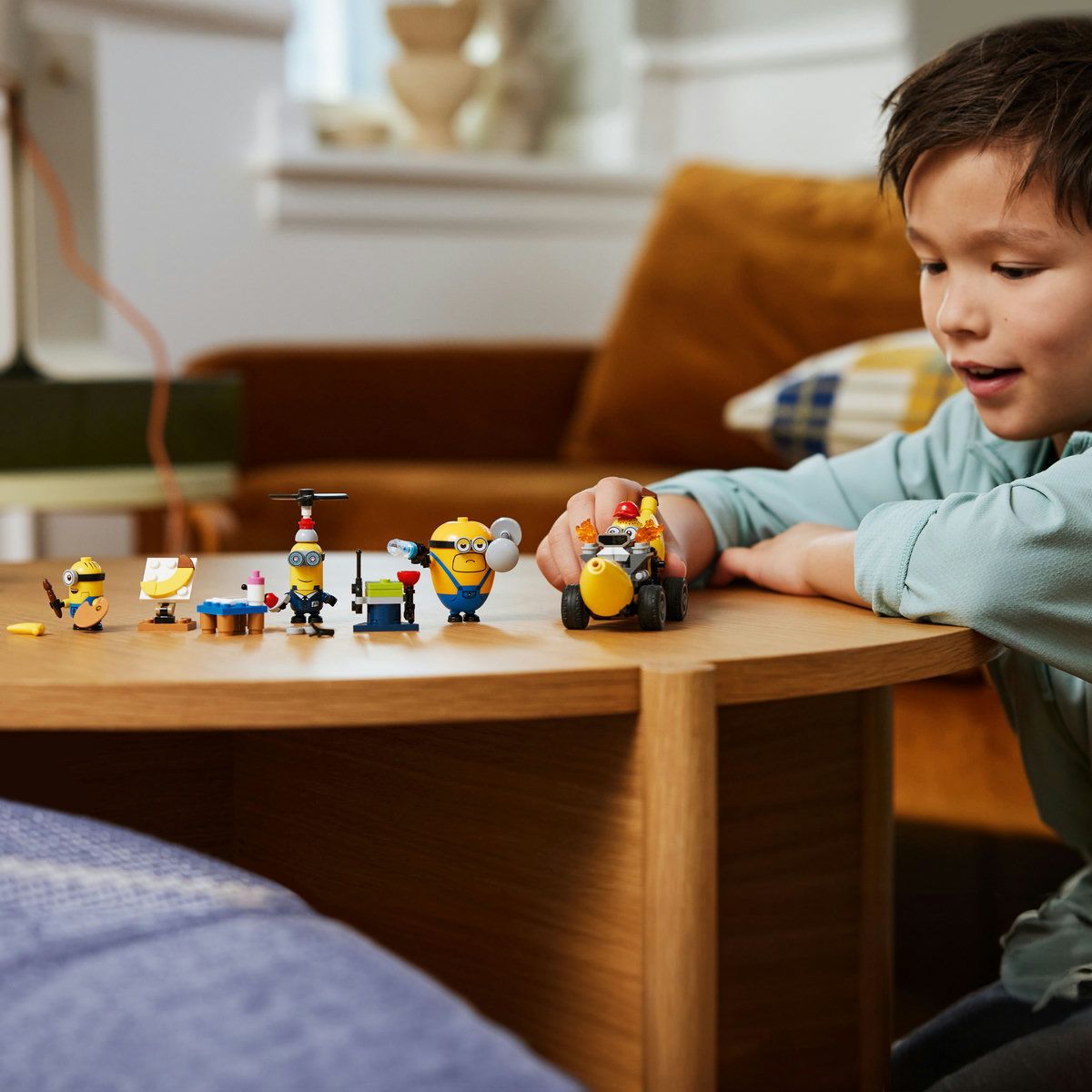 LEGO DESPICABLE ME4 MINIONII SI MASINA BANANA 75580 SuperHeroes ToysZone