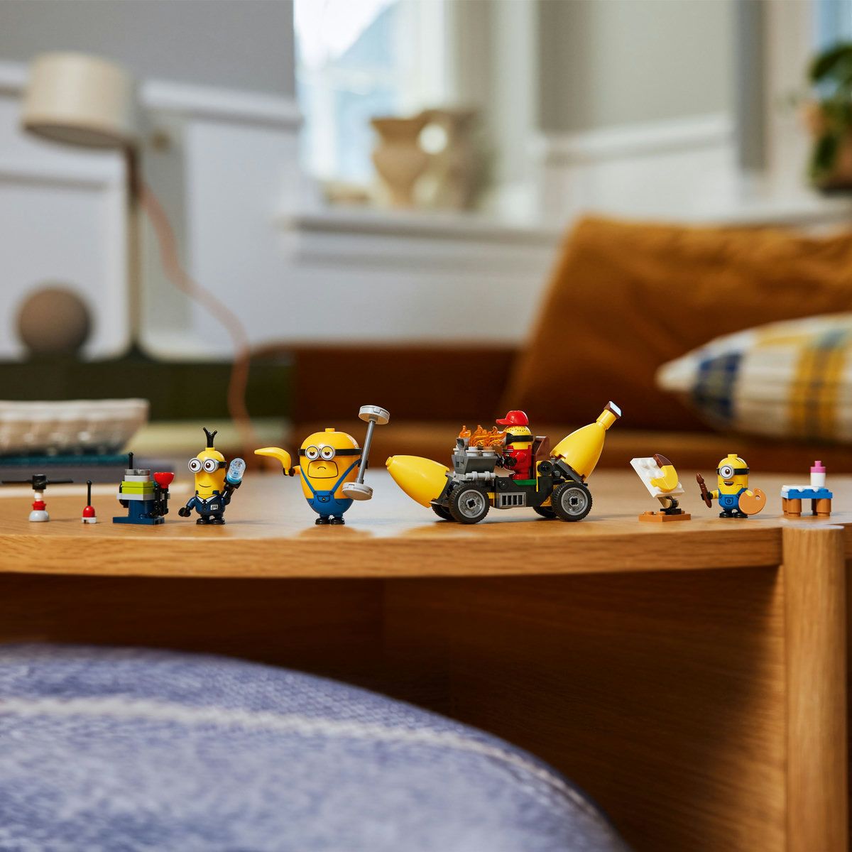LEGO DESPICABLE ME4 MINIONII SI MASINA BANANA 75580 SuperHeroes ToysZone