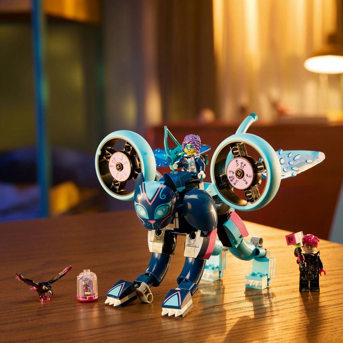 LEGO DREAMZZZ MOTOCICLETA PISICA A LUI ZOEY 71479 SuperHeroes ToysZone