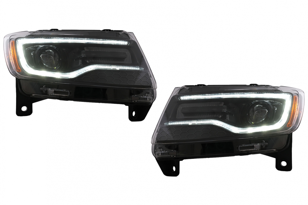 Faruri LED Jeep Grand Cherokee IV WK2 (2011-2013) Semnal Dinamic Performance AutoTuning