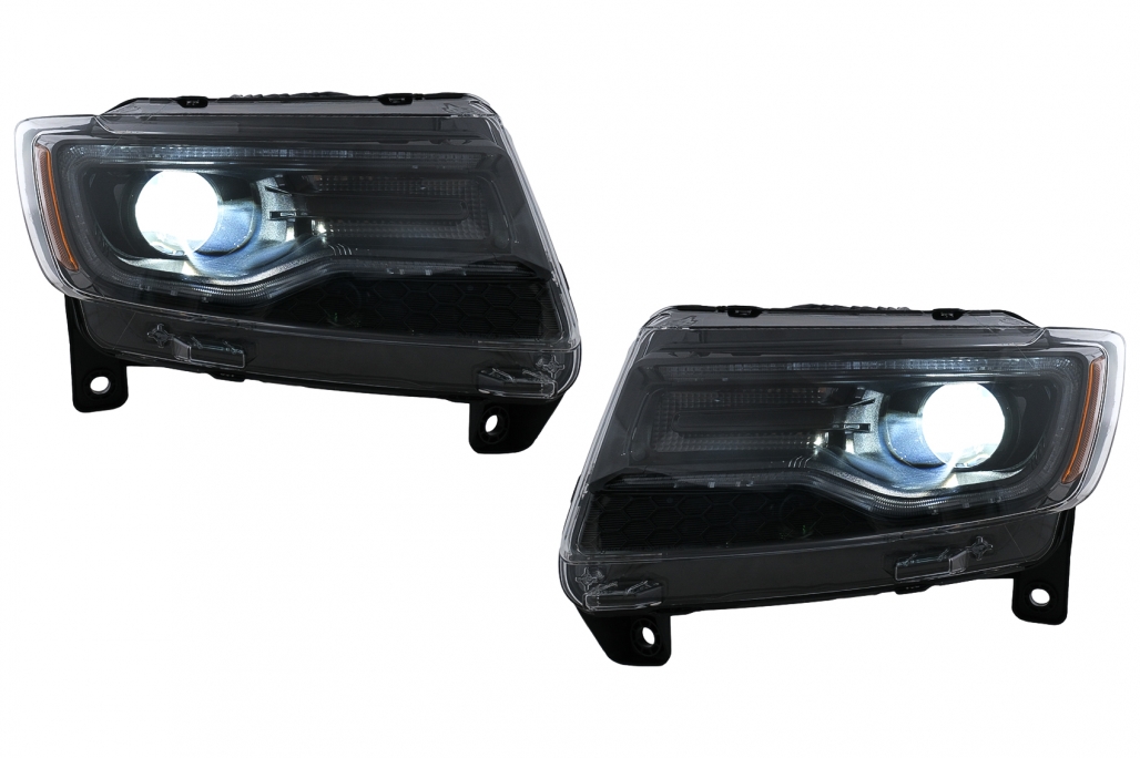 Faruri LED Jeep Grand Cherokee IV WK2 (2011-2013) Semnal Dinamic Performance AutoTuning