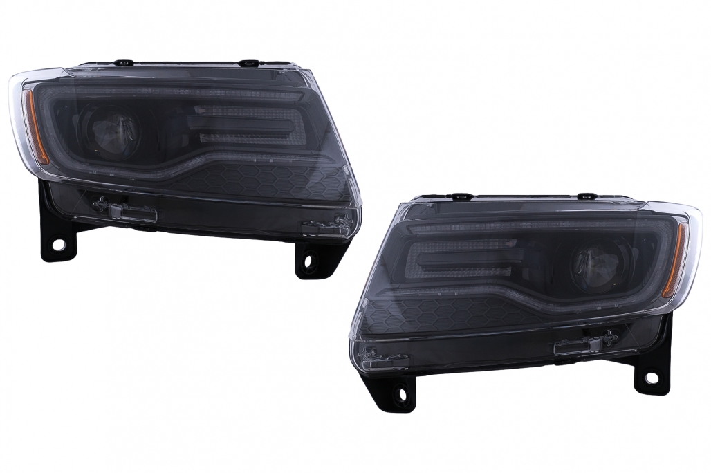 Faruri LED Jeep Grand Cherokee IV WK2 (2011-2013) Semnal Dinamic Performance AutoTuning