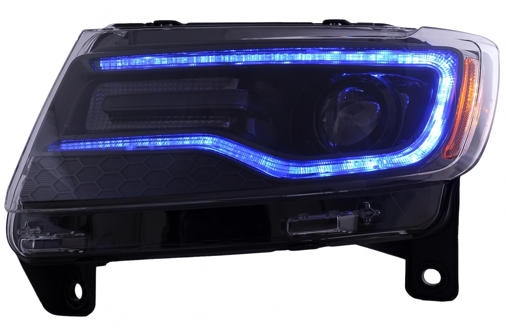 Faruri LED Jeep Grand Cherokee IV WK2 (2011-2013) Semnal Dinamic Performance AutoTuning