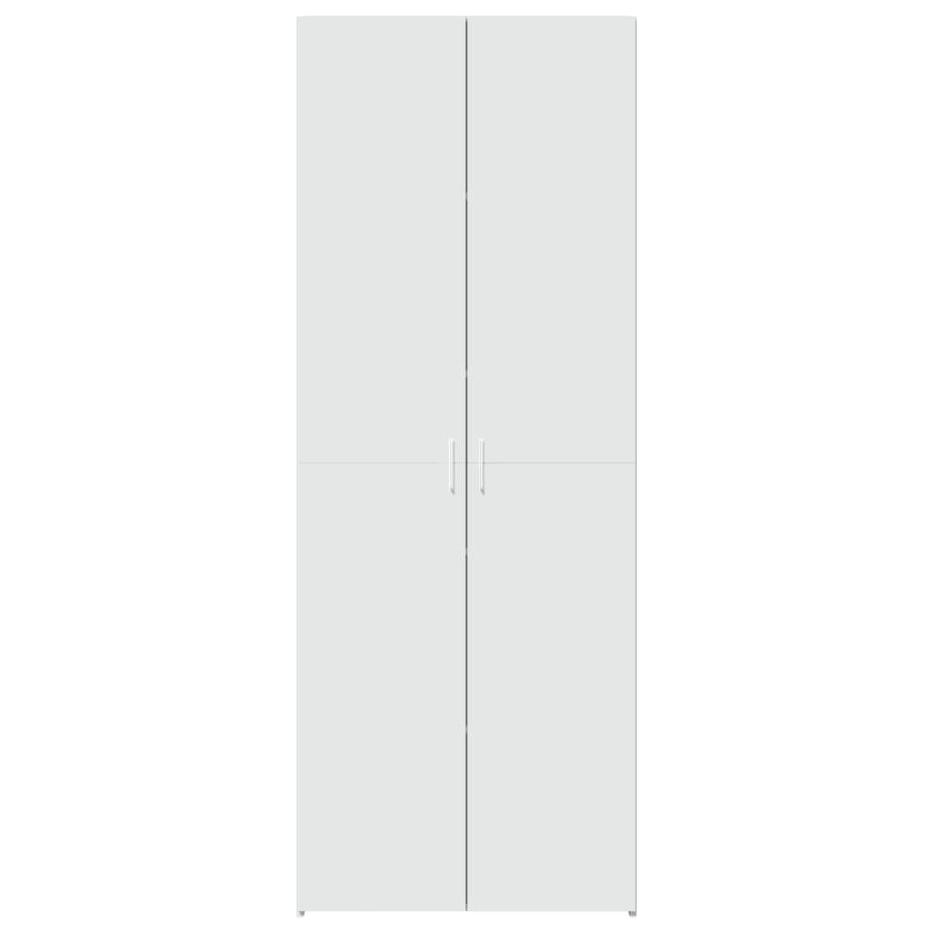 Dulap înalt, alb, 70x42,5x185 cm, lemn prelucrat GartenMobel Dekor