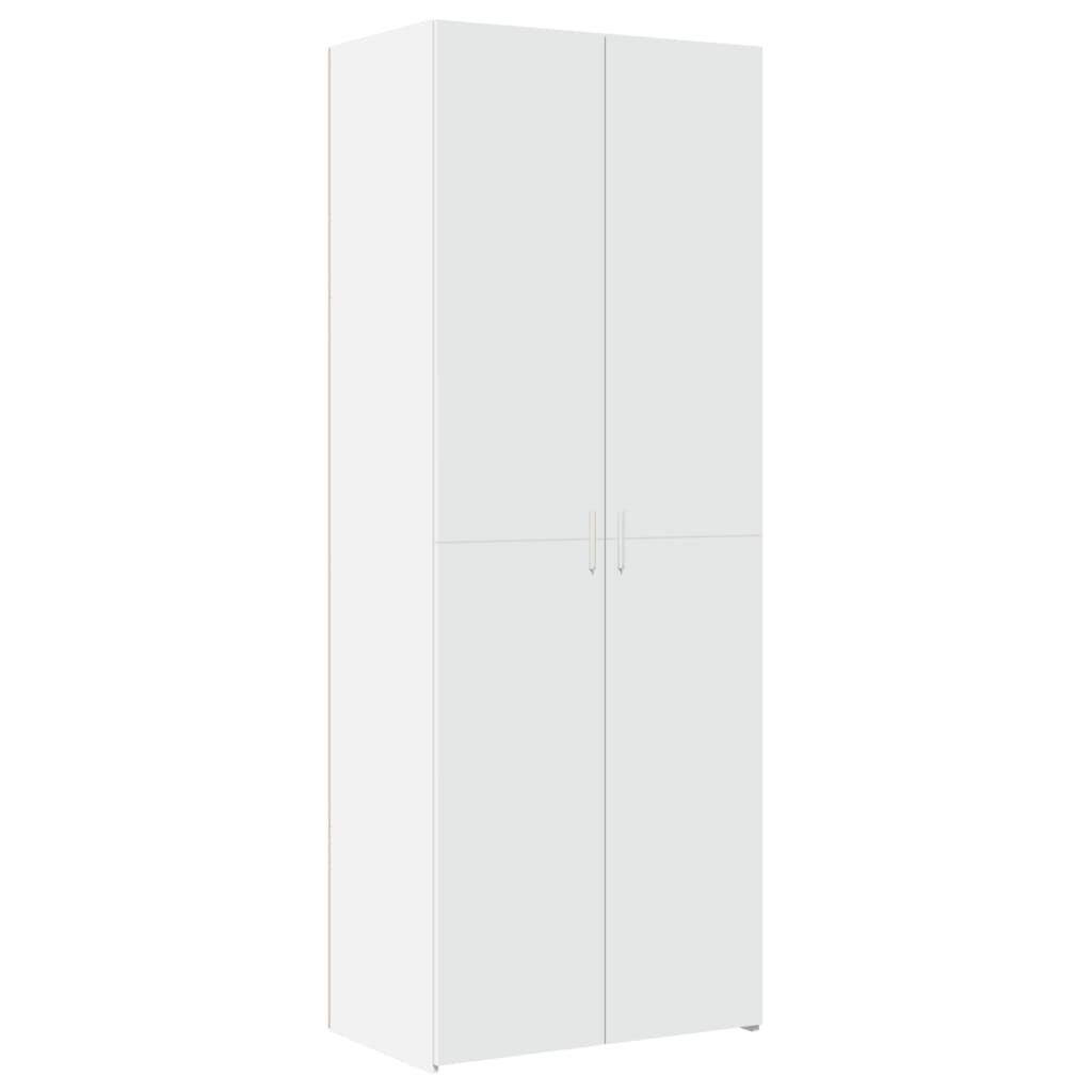 Dulap înalt, alb, 70x42,5x185 cm, lemn prelucrat GartenMobel Dekor