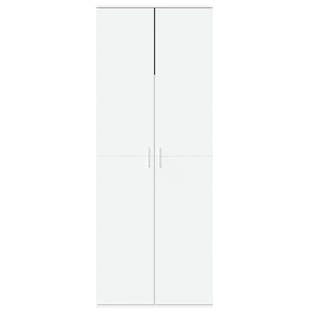 Dulap înalt, alb, 70x35x180 cm, lemn prelucrat GartenMobel Dekor