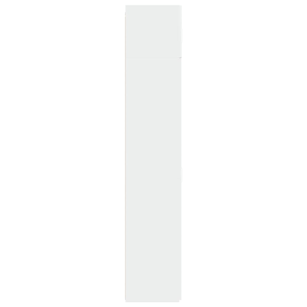 Dulap de depozitare, alb, 70x42,5x225 cm, lemn prelucrat GartenMobel Dekor