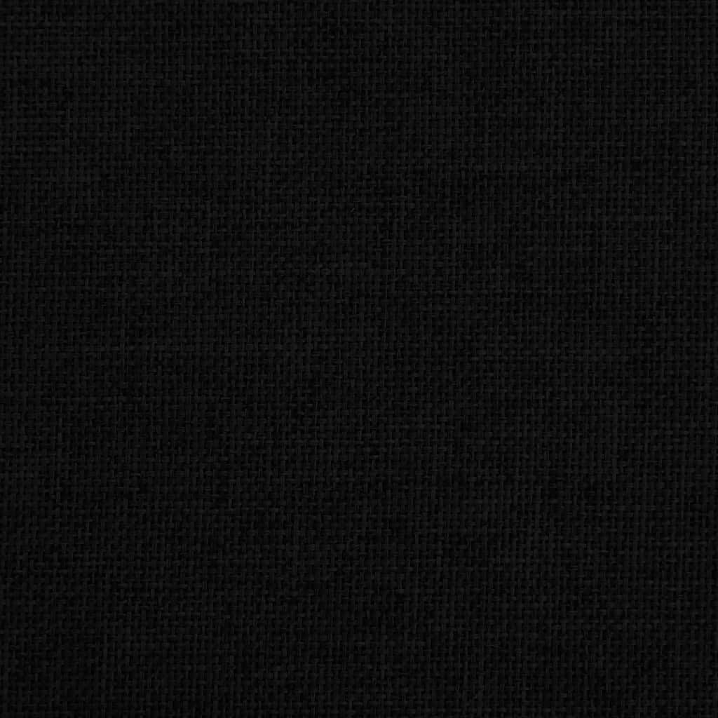 Pat de câini, negru, 70x45x28 cm, material textil GartenMobel Dekor