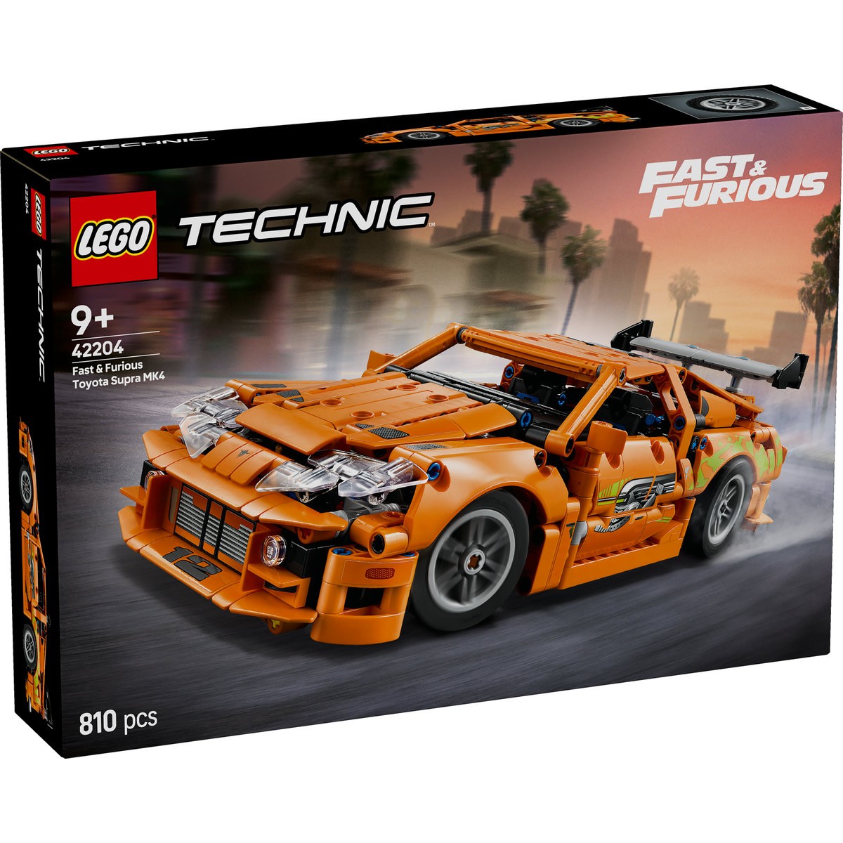LEGO TECHNIC FAST AND FURIOUS TOYOTA SUPRA MK4 42204 SuperHeroes ToysZone