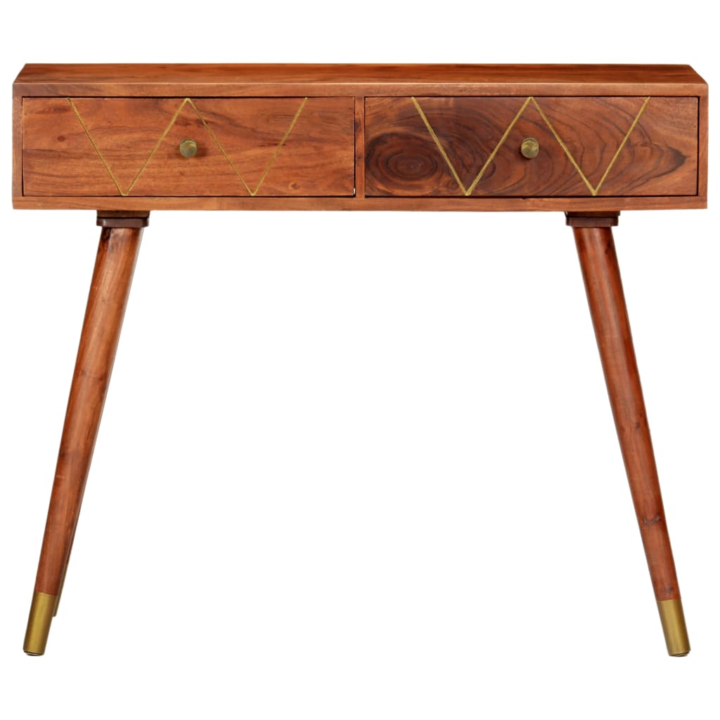Masă consolă, 90 x 35 x 76 cm, lemn masiv de acacia GartenMobel Dekor