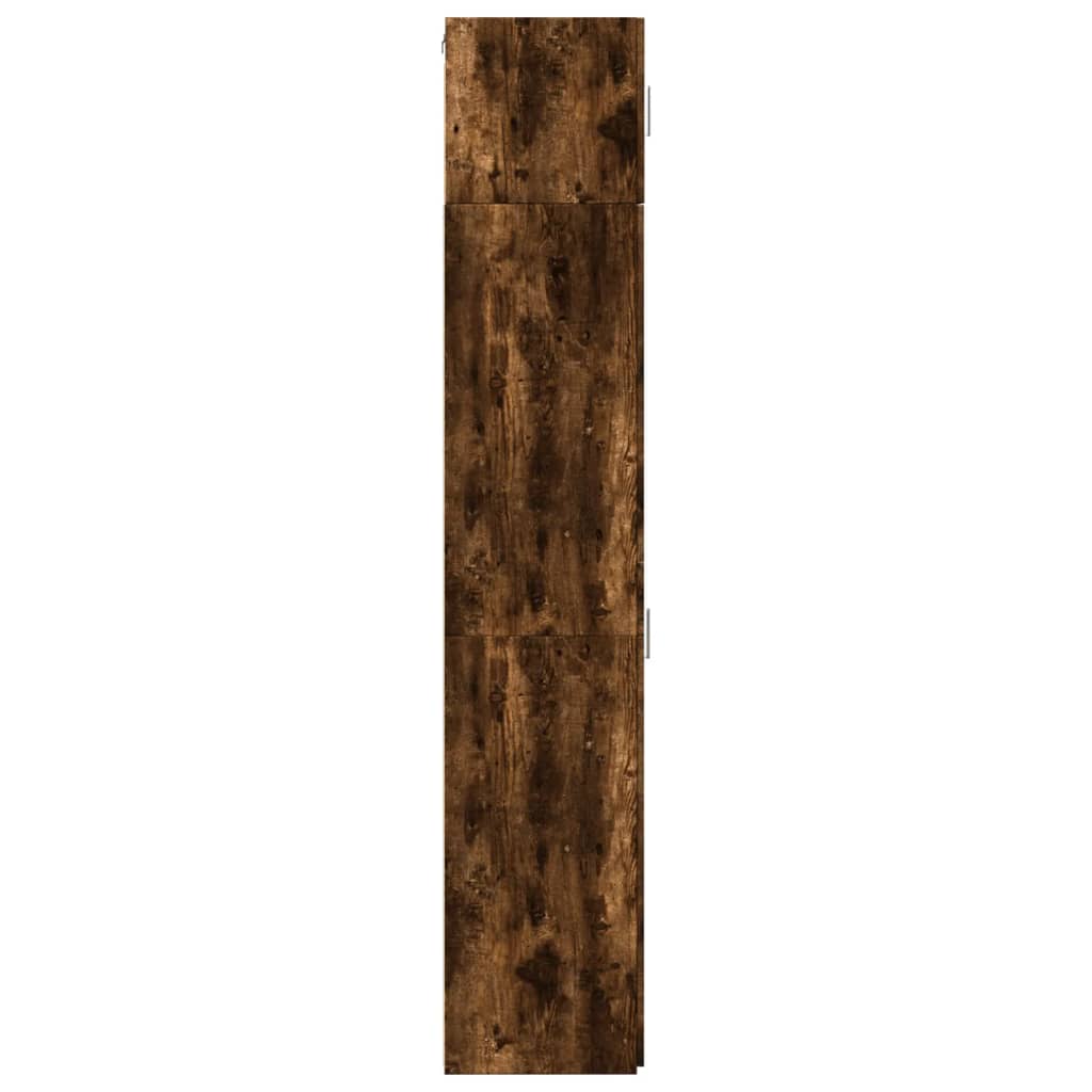 Dulap de depozitare slim, stejar fumuriu, 40x42,5x225 cm, lemn GartenMobel Dekor