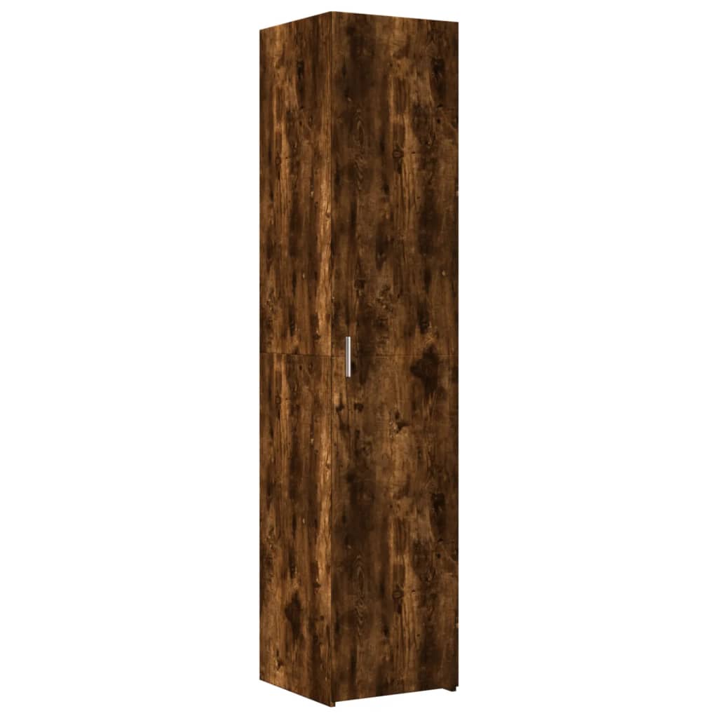 Dulap de depozitare slim, stejar fumuriu, 40x42,5x225 cm, lemn GartenMobel Dekor