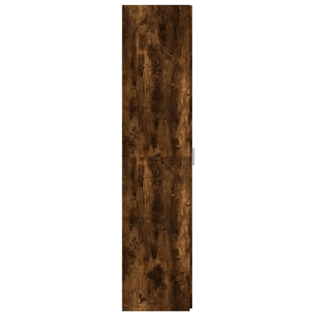 Dulap înalt, stejar fumuriu, 40x42,5x185 cm, lemn prelucrat GartenMobel Dekor