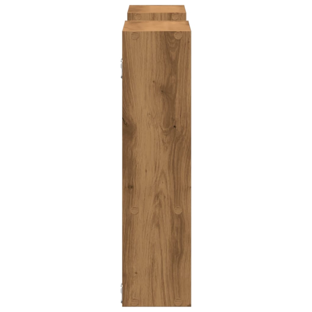 Raft de perete, lemn artizanal, 99x15x60 cm, lemn prelucrat GartenMobel Dekor