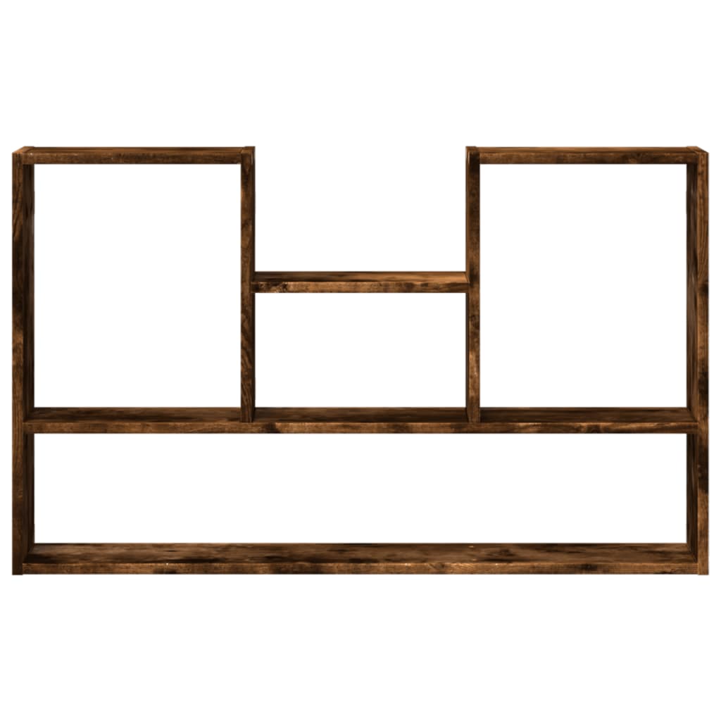 Raft de perete, stejar fumuriu, 99x15x60 cm, lemn prelucrat GartenMobel Dekor