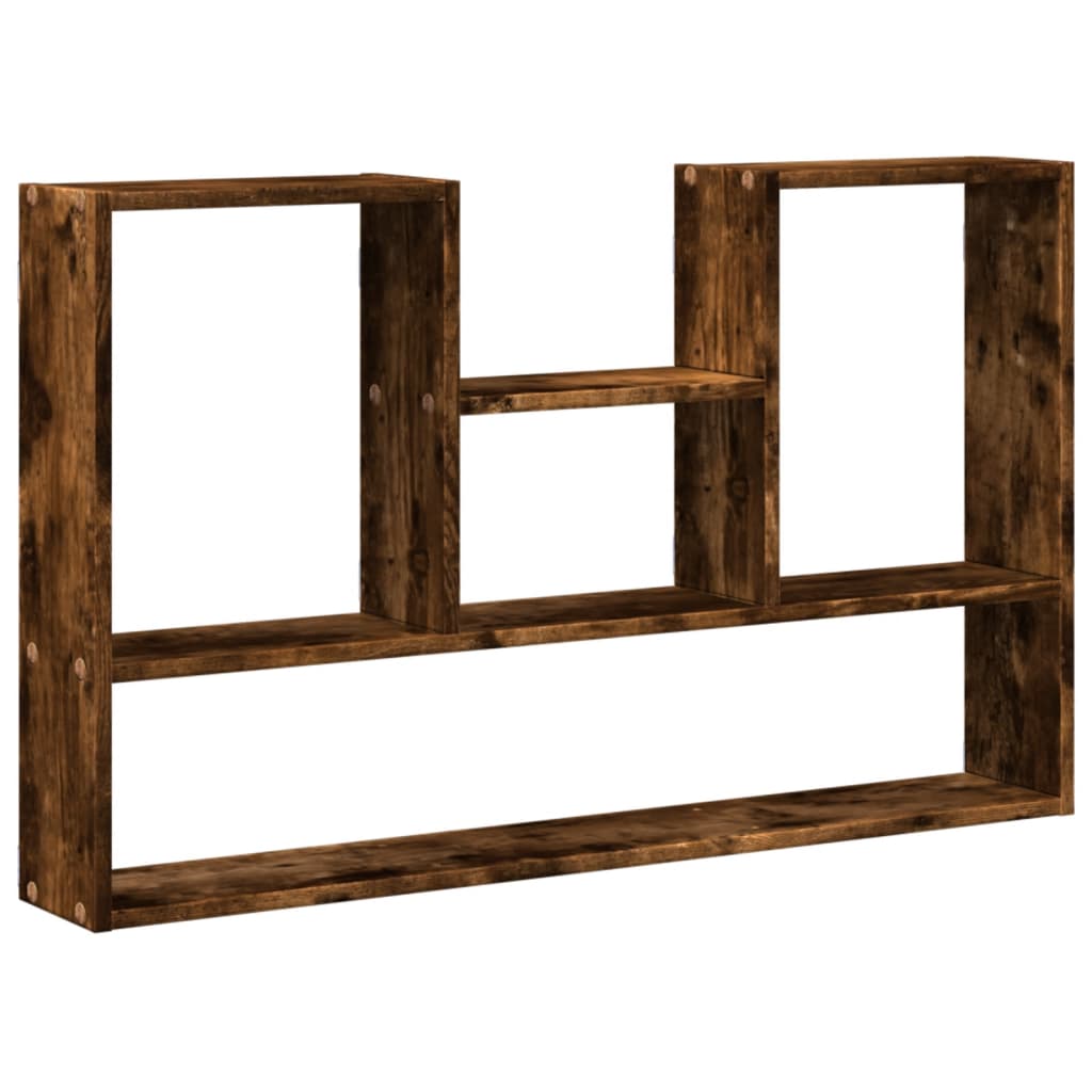 Raft de perete, stejar fumuriu, 99x15x60 cm, lemn prelucrat GartenMobel Dekor