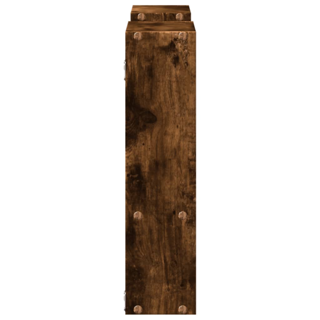 Raft de perete, stejar fumuriu, 99x15x60 cm, lemn prelucrat GartenMobel Dekor