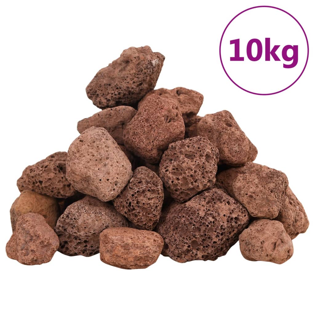Roci vulcanice, 10 kg, roșu, 3-5 cm GartenMobel Dekor