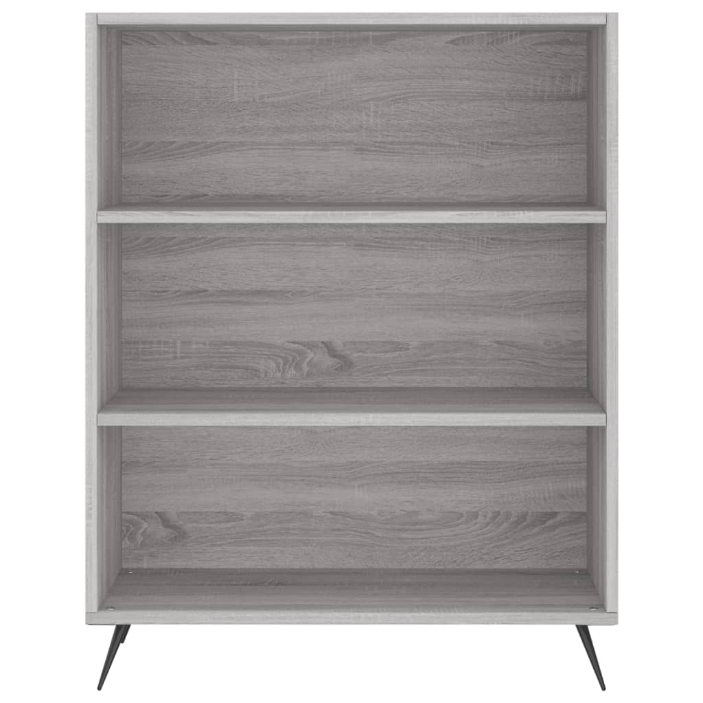 Dulap înalt, gri sonoma, 69,5x34x180 cm, lemn compozit GartenMobel Dekor