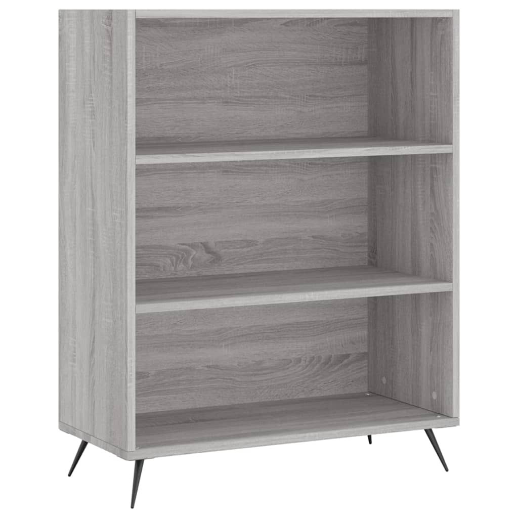 Dulap înalt, gri sonoma, 69,5x34x180 cm, lemn compozit GartenMobel Dekor