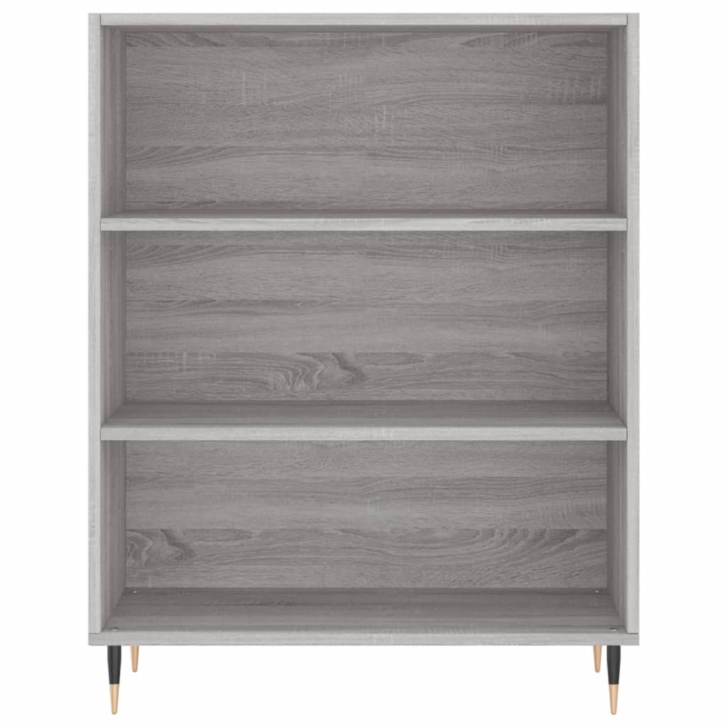 Dulap înalt, gri sonoma, 69,5x34x180 cm, lemn compozit GartenMobel Dekor