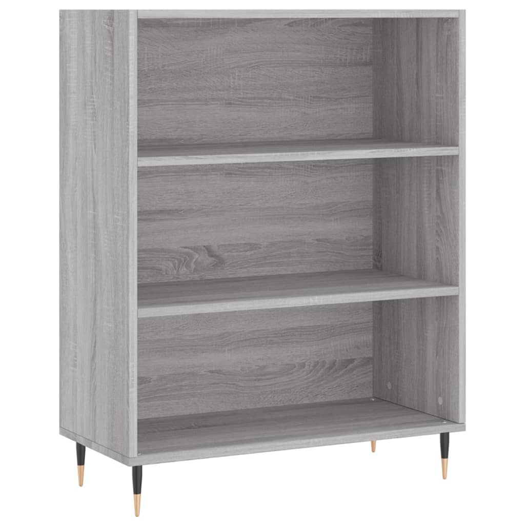 Dulap înalt, gri sonoma, 69,5x34x180 cm, lemn compozit GartenMobel Dekor