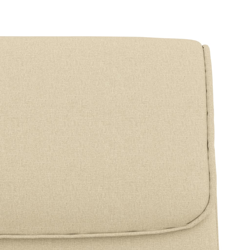 Bancă, crem, 100x64x80 cm, textil GartenMobel Dekor