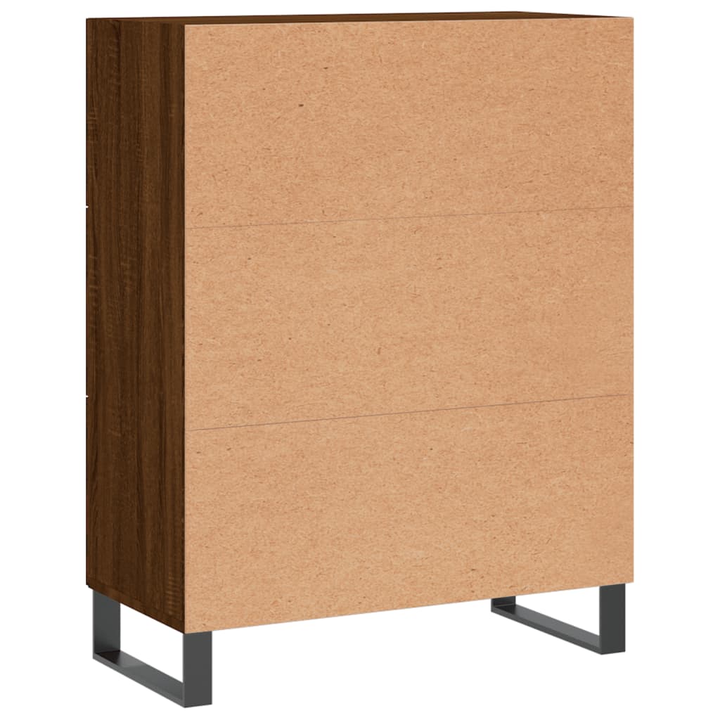 Servantă, stejar maro, 69,5x34x90 cm, lemn prelucrat GartenMobel Dekor