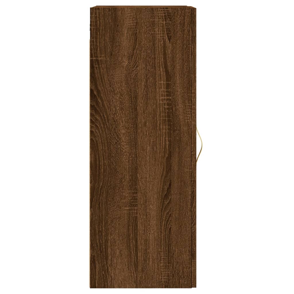Dulap de perete, maro stejar, 34,5x34x90 cm, lemn prelucrat GartenMobel Dekor