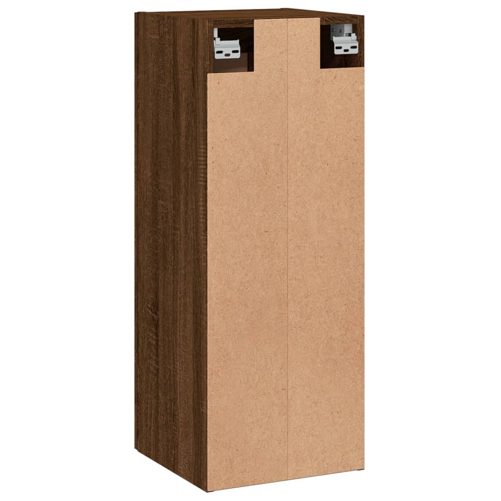 Dulap de perete, maro stejar, 34,5x34x90 cm, lemn prelucrat GartenMobel Dekor