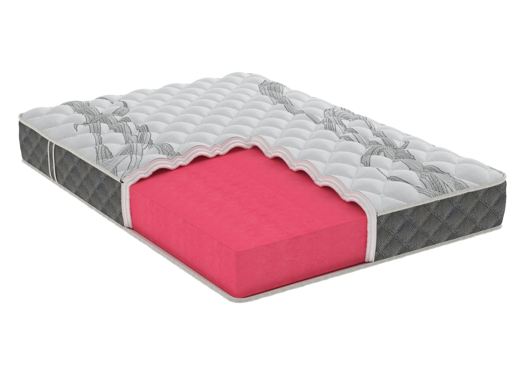 Saltea Somnart Memory Dream 180x200, înălțime 24 cm, cu mânere, fermitate mediu-tare Relax KipRoom