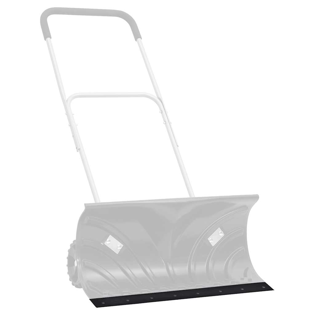 Margine de cauciuc pentru plug de zăpadă negru 200x15x1 cm GartenMobel Dekor