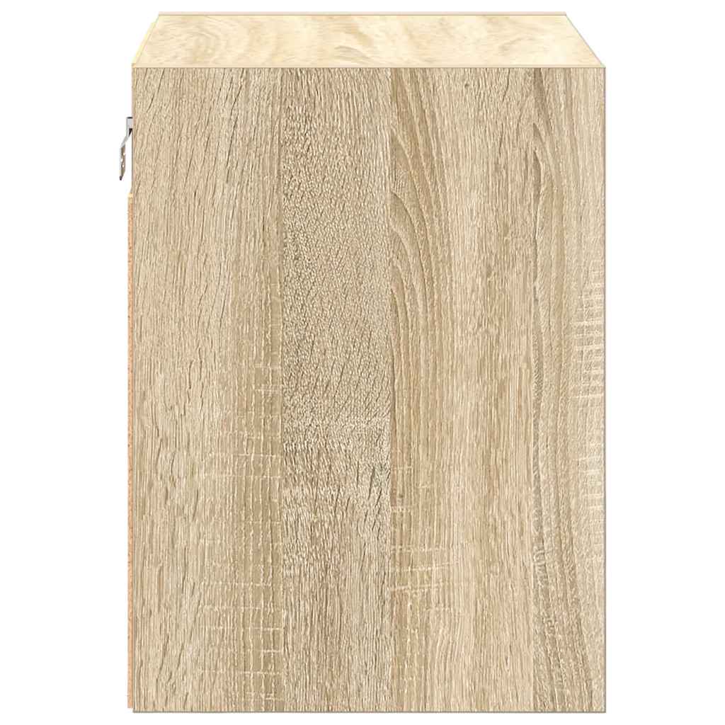 Dulap de perete de garaj din lemn de stejar Sonoma GartenMobel Dekor