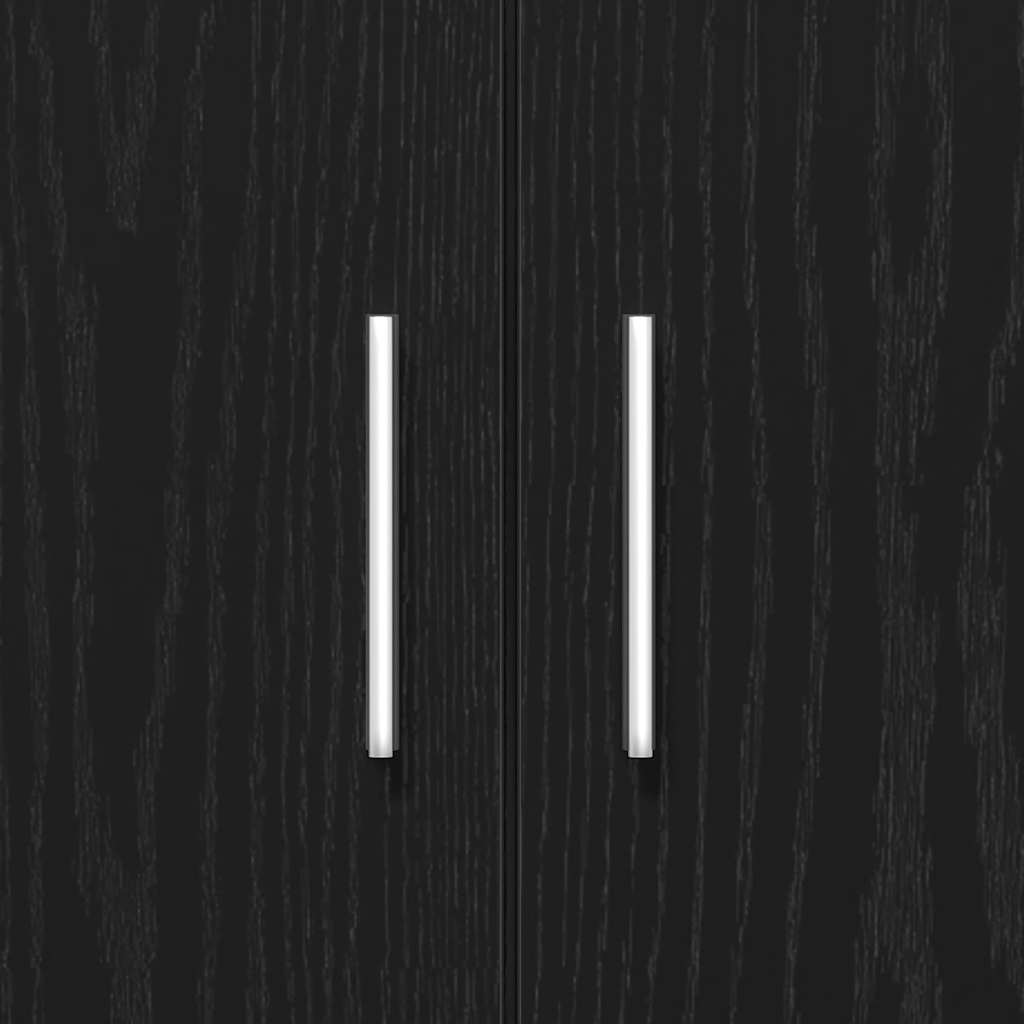 Suport acvariu Stejar negru 81x36x73 cm Lemn prelucrat GartenMobel Dekor