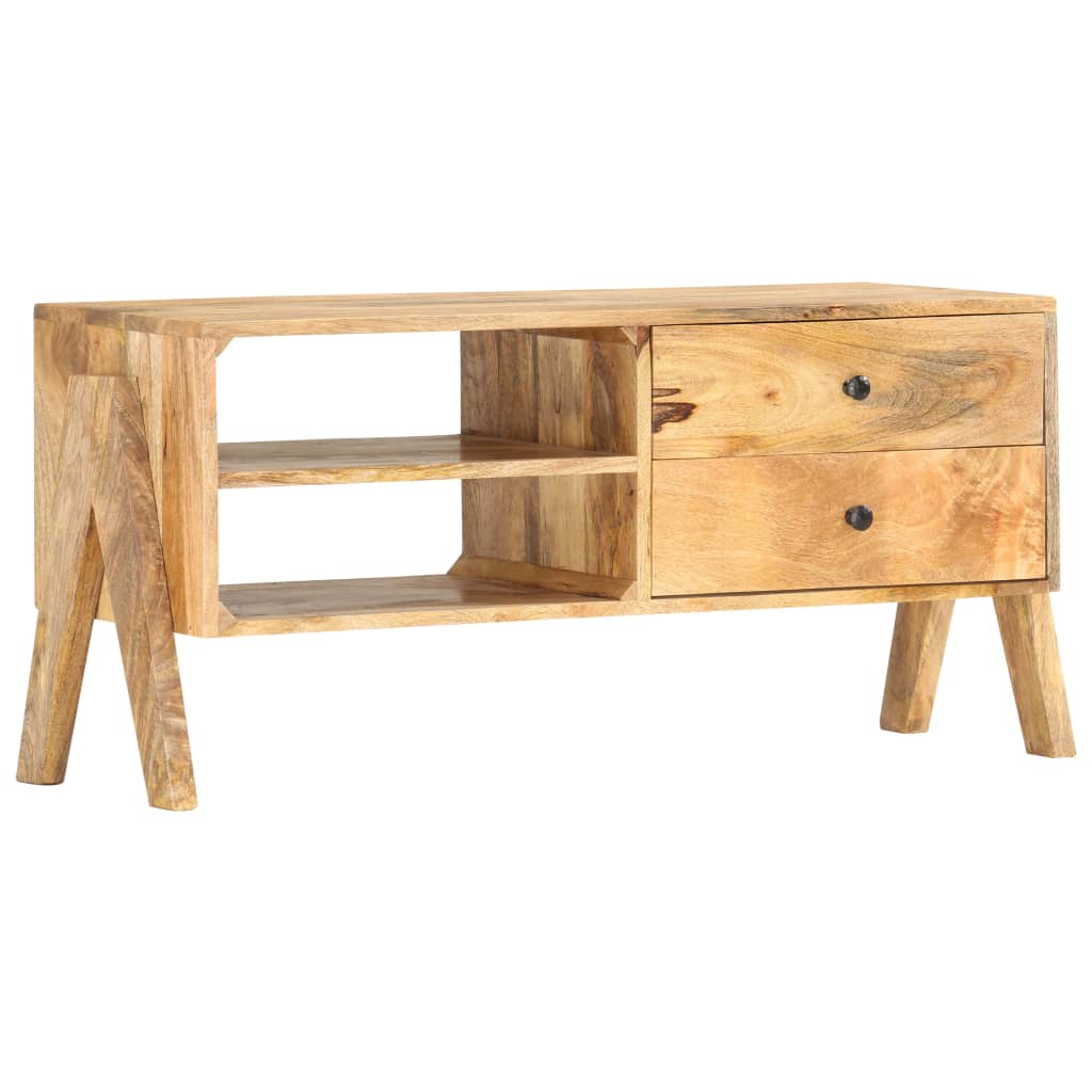 Comodă TV, 97 x 35 x 47 cm, lemn masiv de mango GartenMobel Dekor