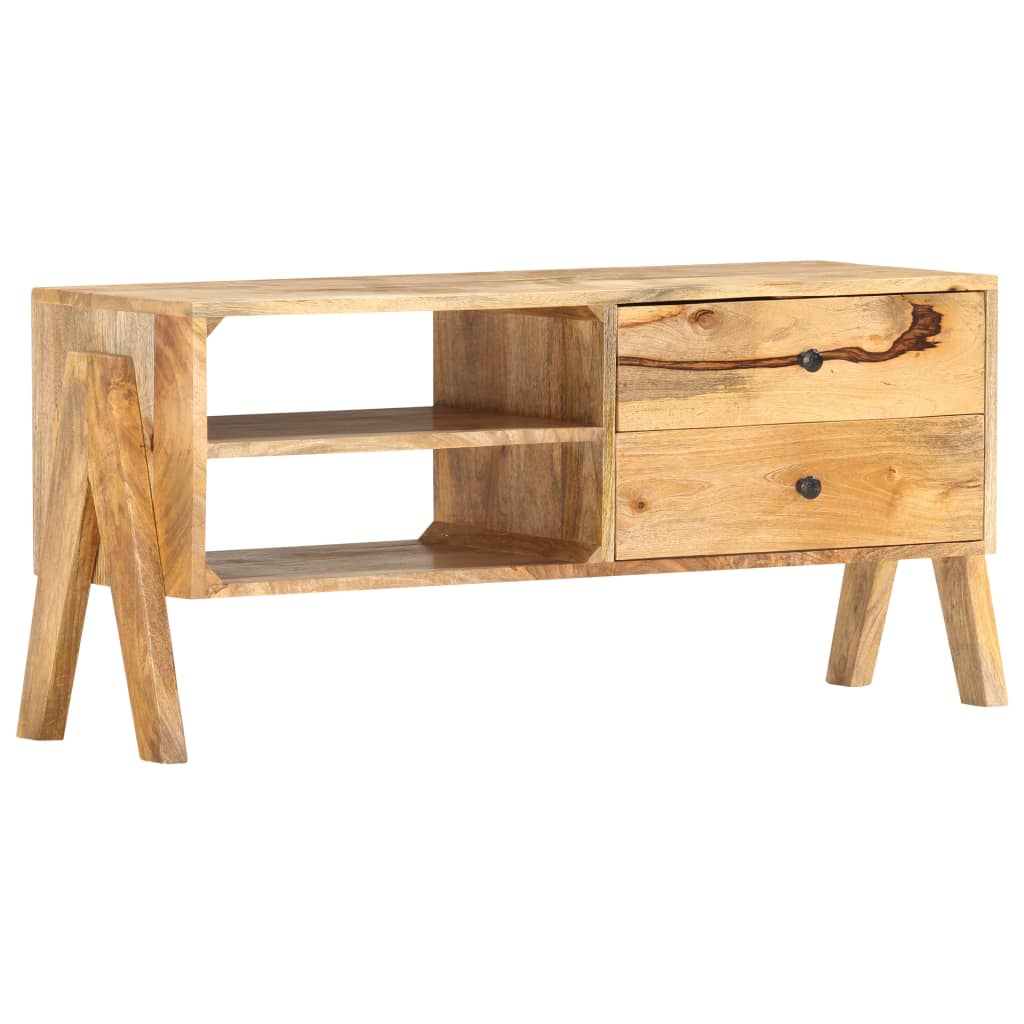Comodă TV, 97 x 35 x 47 cm, lemn masiv de mango GartenMobel Dekor