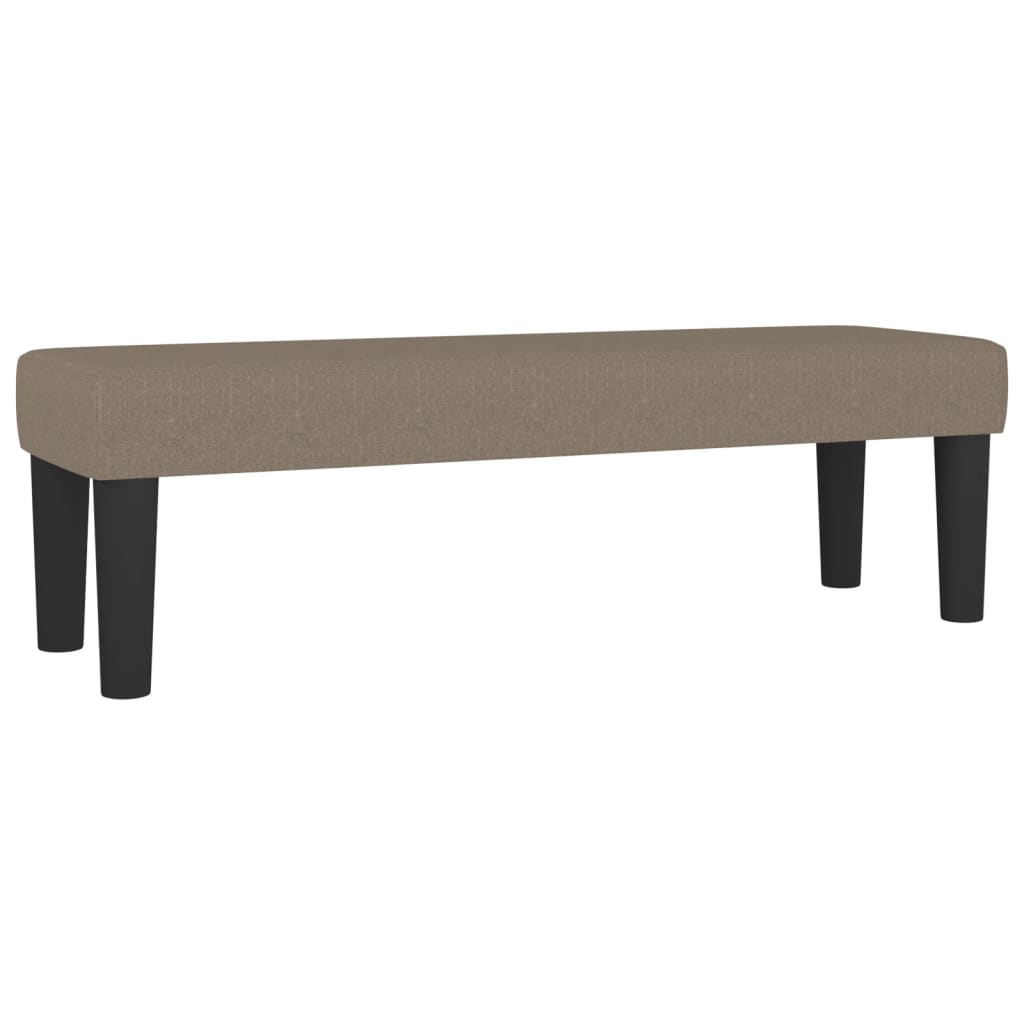 Pat box spring cu saltea, gri taupe, 200x200 cm, textil GartenMobel Dekor