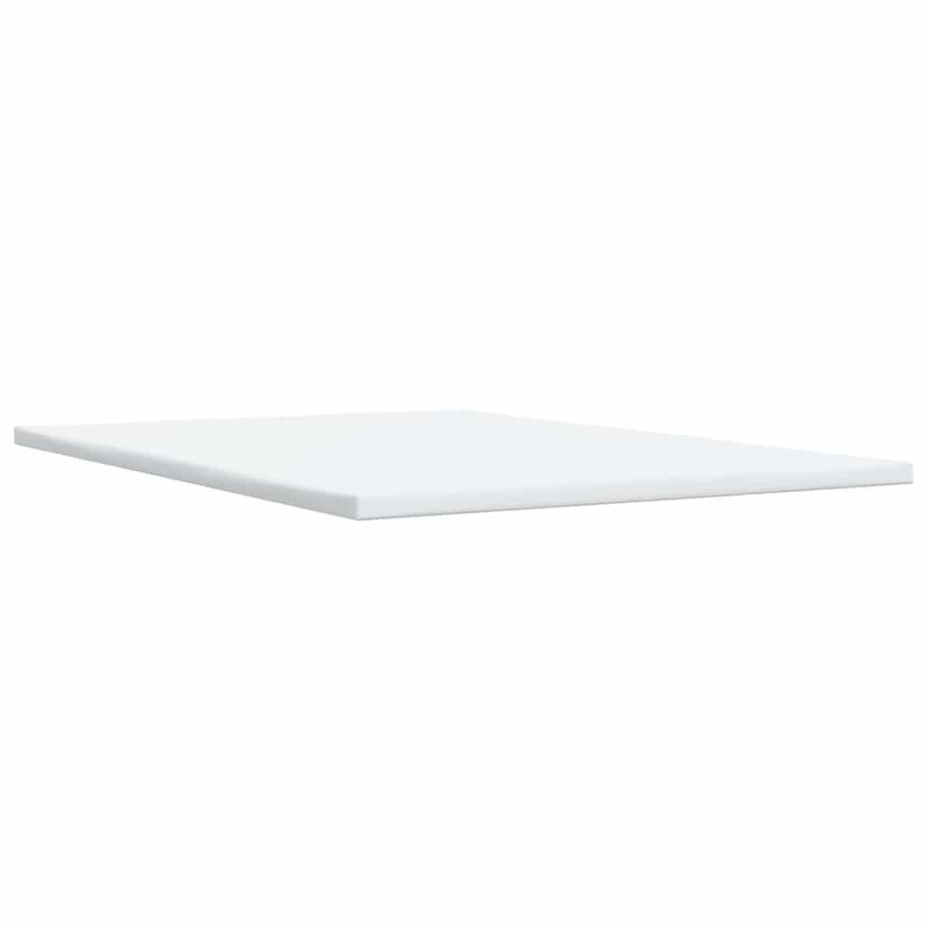 Pat box spring cu saltea, albastru, 140x200 cm, textil GartenMobel Dekor