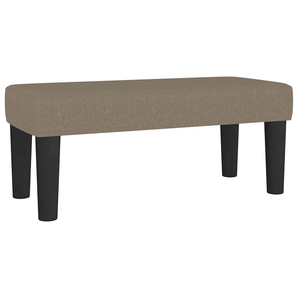Pat box spring cu saltea, taupe, 120x190 cm material textil GartenMobel Dekor