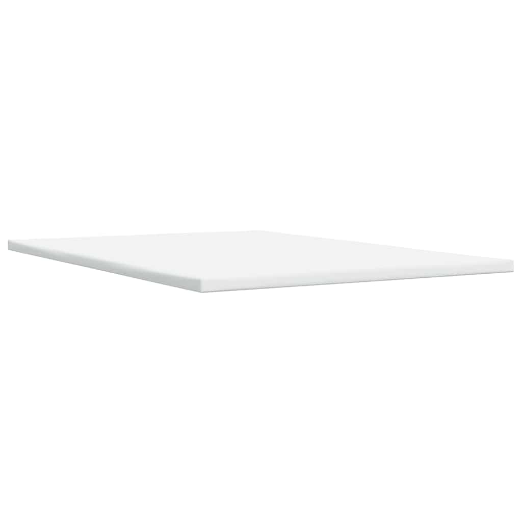Pat box spring cu saltea, crem, 140x200 cm, textil GartenMobel Dekor