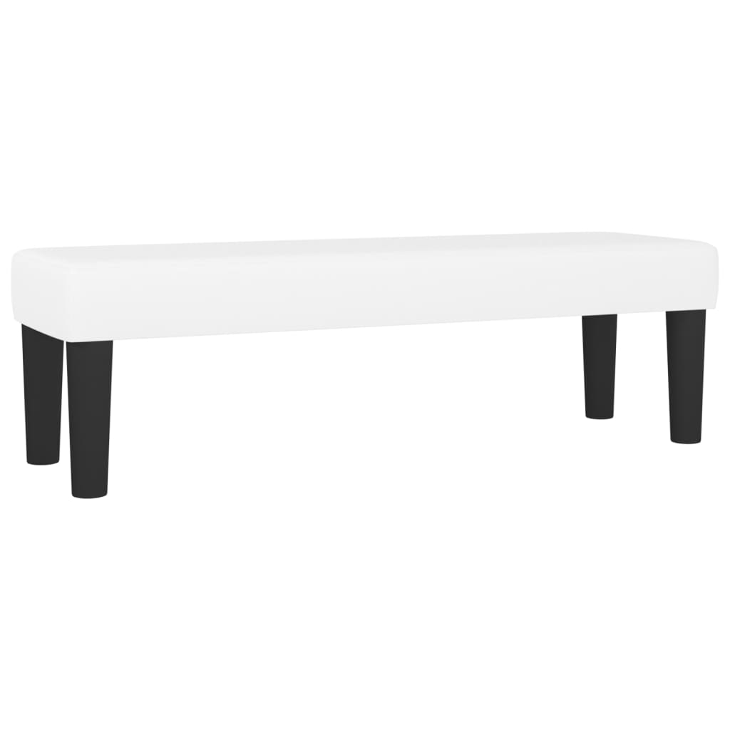 Pat box spring cu saltea, alb, 200x200 cm, piele ecologică GartenMobel Dekor