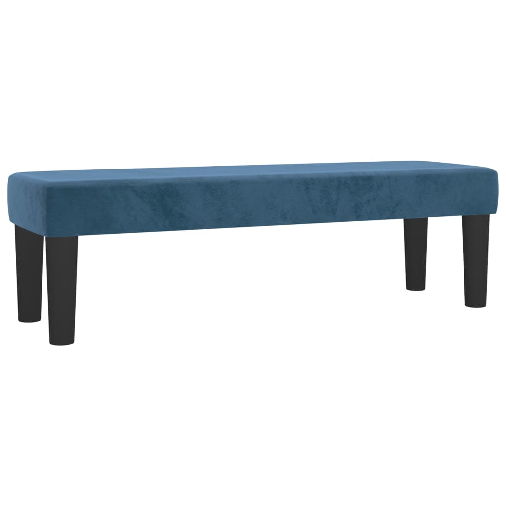 Pat box spring cu saltea, albastru închis, 200x200 cm, catifea GartenMobel Dekor