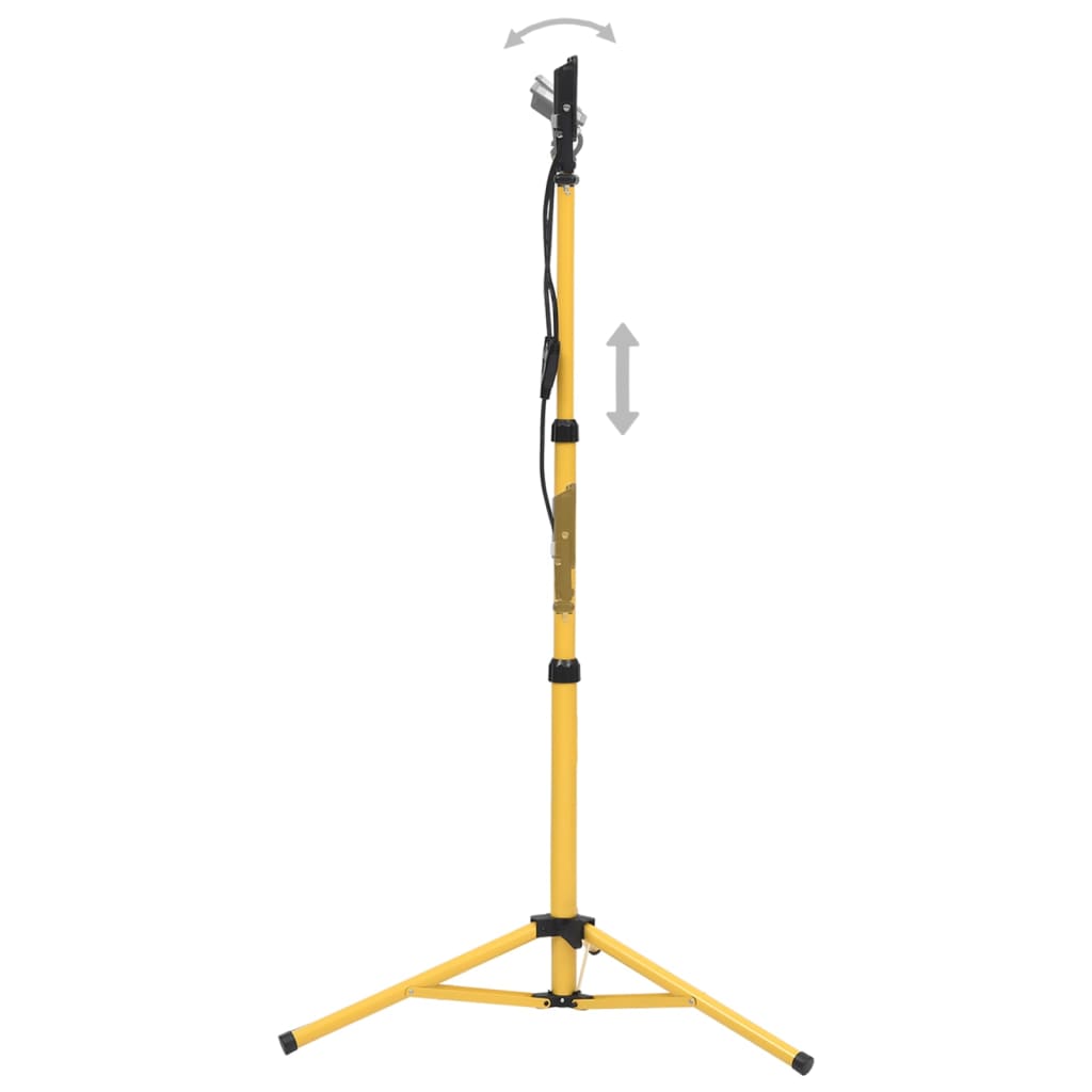 Proiector cu LED și trepied, 2x50 W, alb cald GartenMobel Dekor