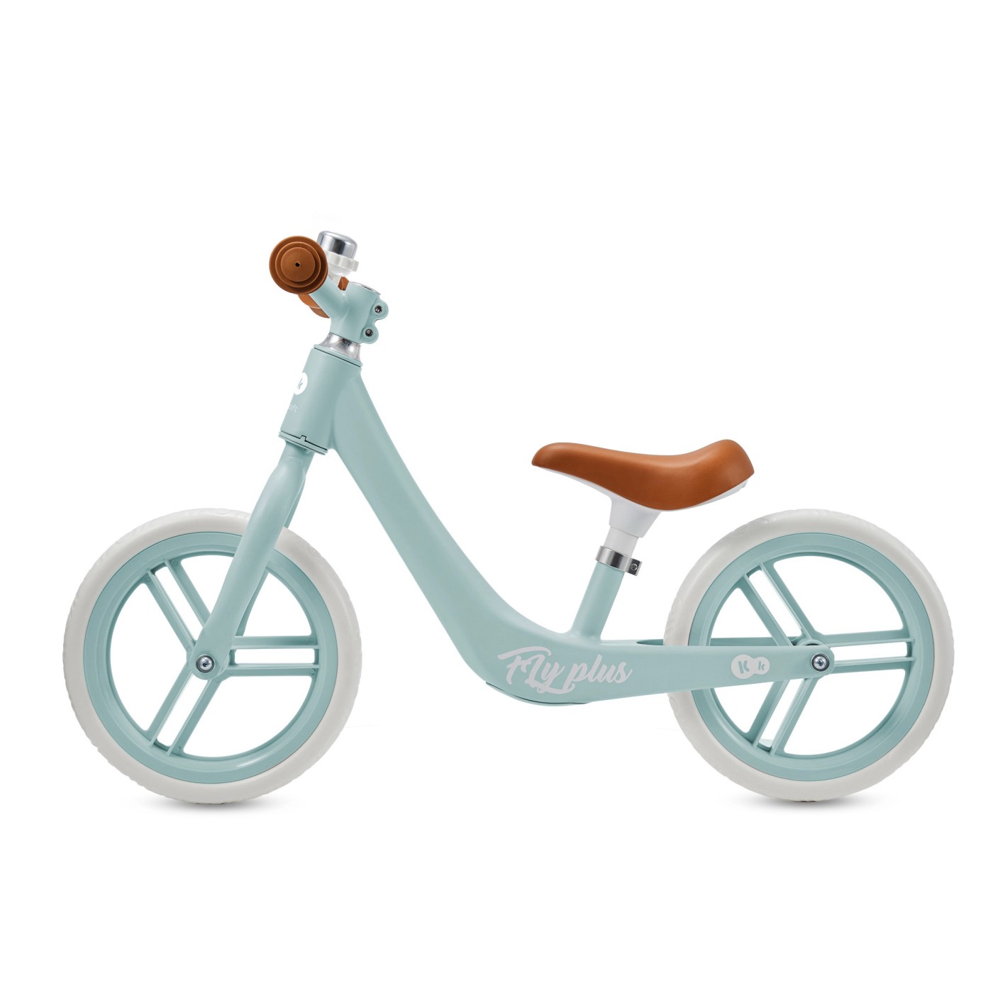 BICICLETA DE ECHILIBRU KINDERKRAFT FLY PLUS, BABY BLUE SuperHeroes ToysZone